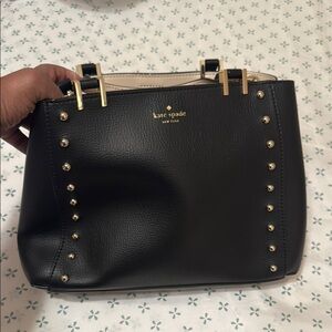 Kate Spade Black Studded Women's Bag